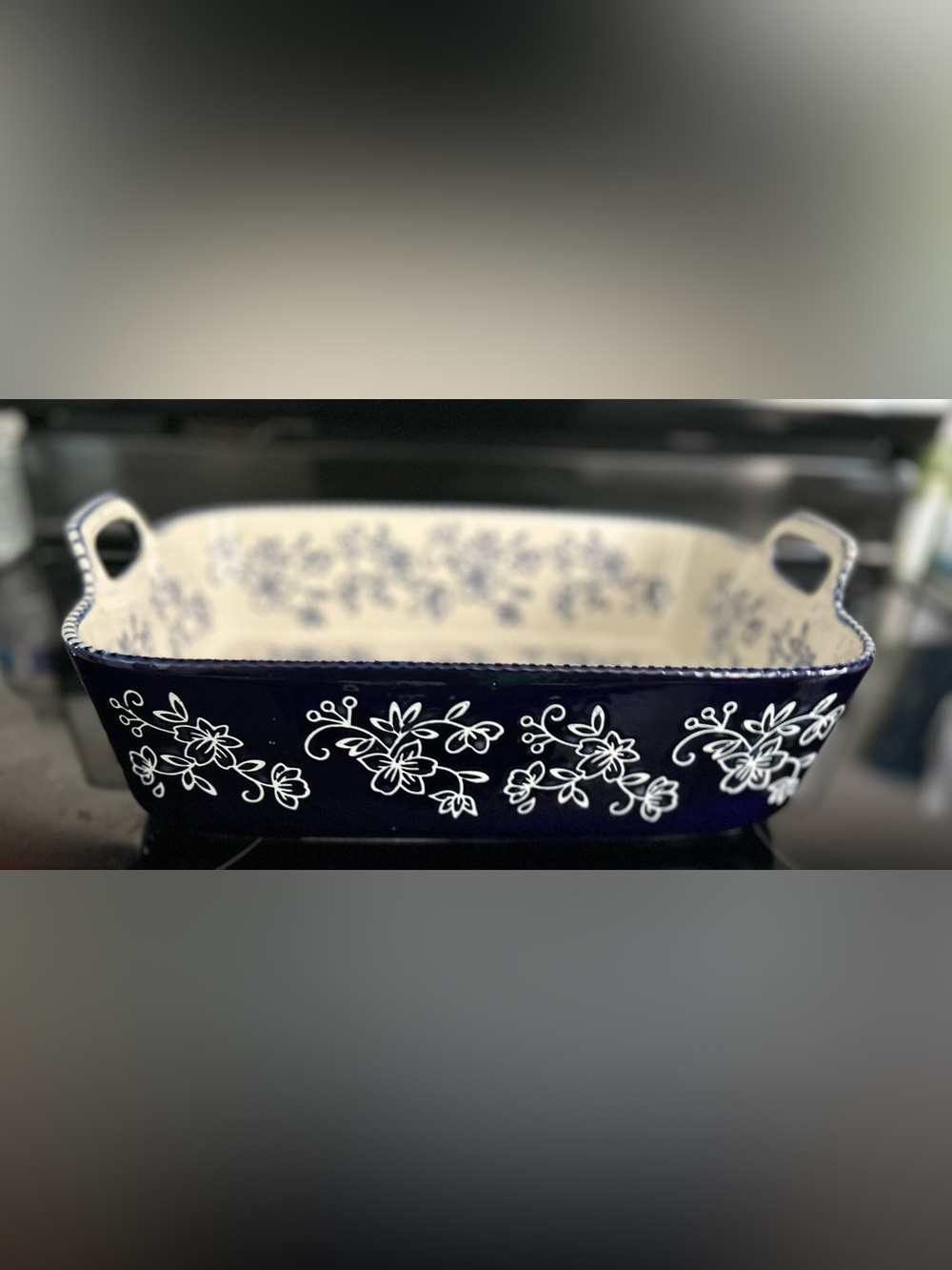Temptations by Tara Lace Casserole Dish